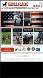 Mobile Screenshot of cobracanine.com